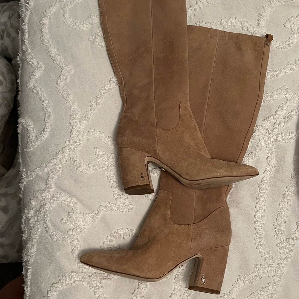 Sam Edelman tall suede boots